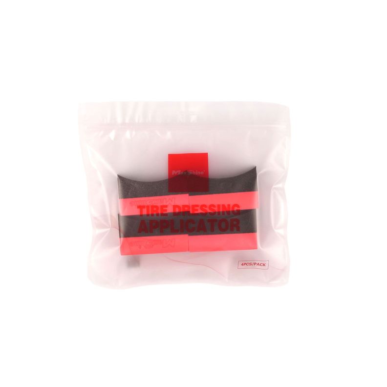 Kit 4 Aplicadores De Esponja Curvo Para Neumaticos Maxshine-0