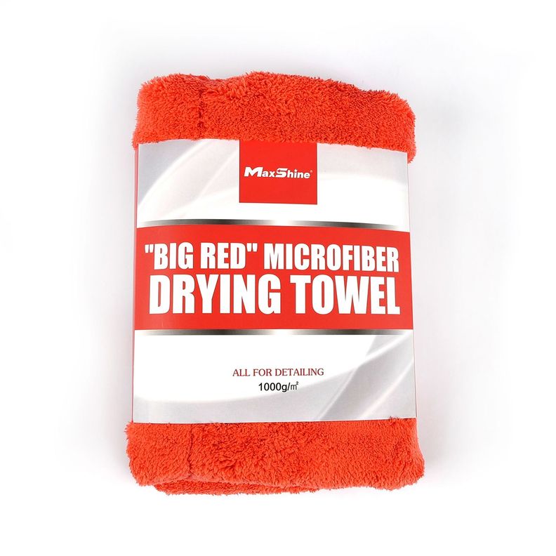 Toalla De Secado Big Red 1.000gsm Maxshine-0