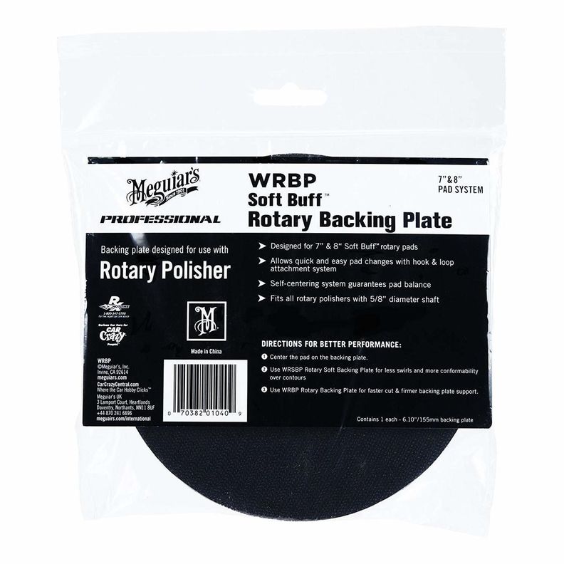 Placa De Apoyo Pulidora Rotativa Meguiars Estándar Backing-0