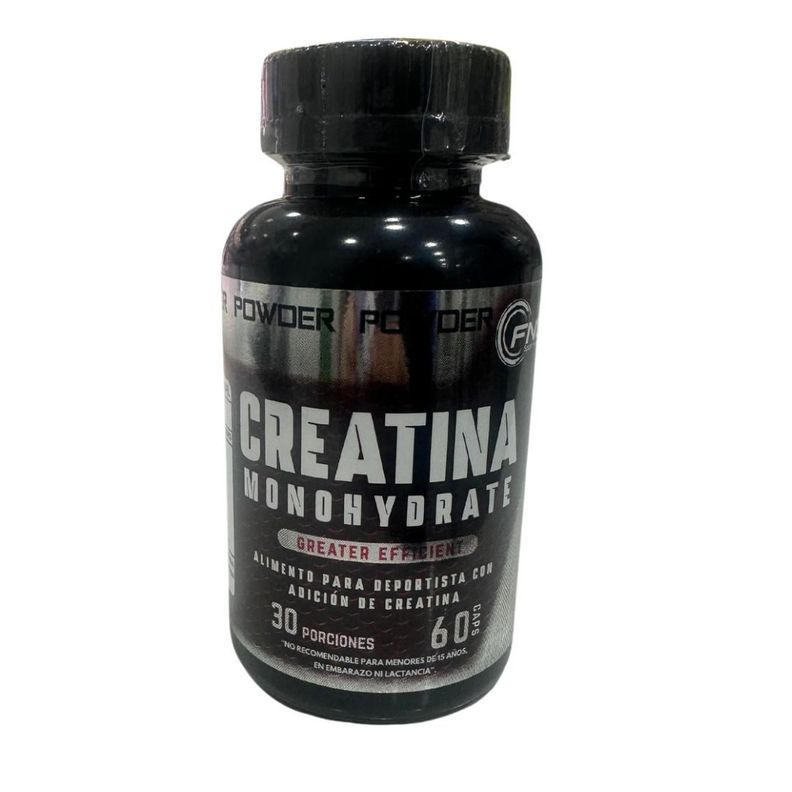 CREATINA MONOHIDRATADA X 60 CAPSULAS-0