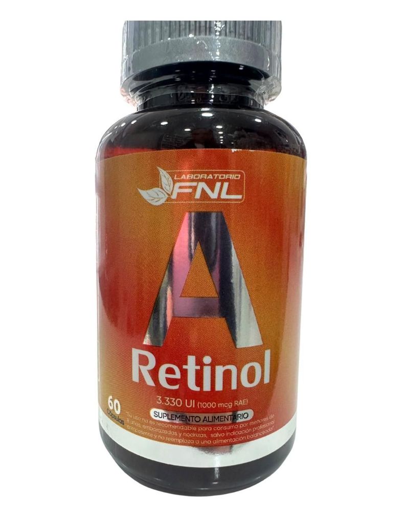RETINOL VITAMINA A X 60 CAPSULAS-0