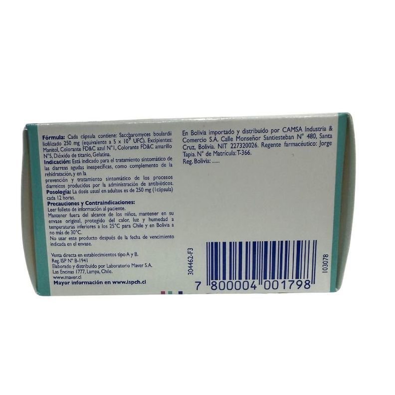 BIOFLORA PROBIOTICO ANTIDIARREICO X 10 CAPSULAS-1