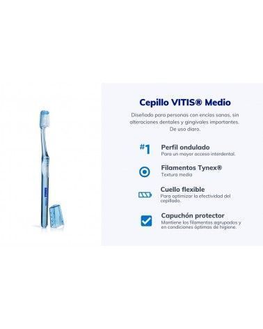 CEPILLO DENTAL VITIS MEDIO + PASTA DENTRIFICA-1