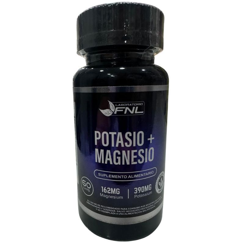 POTASIO + MAGNESIO X 60 CAPSULAS-0
