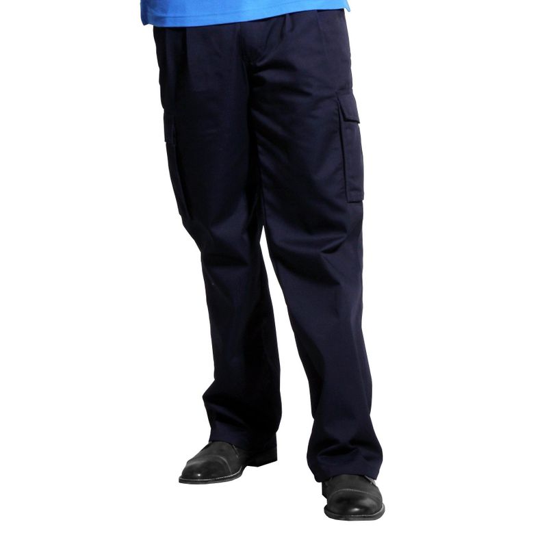Pantalón Gabardina Ejecutivo Cargo Con Pinzas A.Marino-0