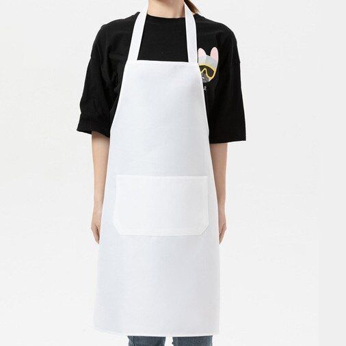 Pechera Delantal Chef Poplin Confeccion Nacional Usos Varios-0
