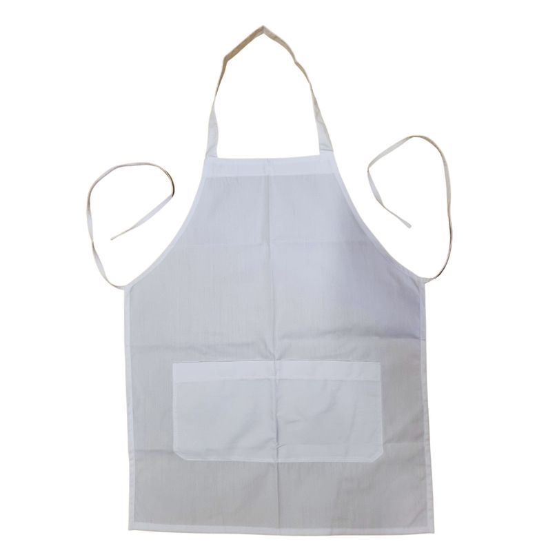 Pechera Delantal Chef Poplin Confeccion Nacional Usos Varios-1