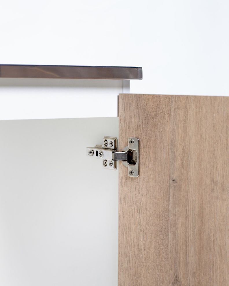 Kit Lavaplatos 2 Puertas 100 cm. Blanco Jerez Sec. Izquierdo-4