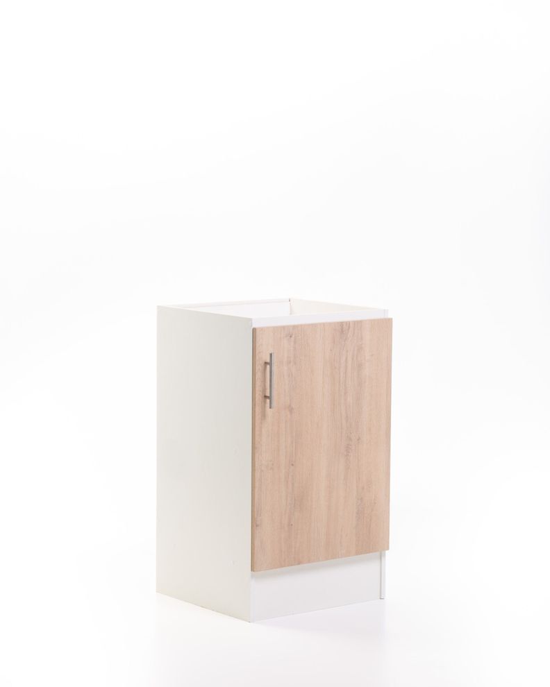Base Cocina 1 Repisa 50 cm. Bco/Jerez Apertura Derecha-1