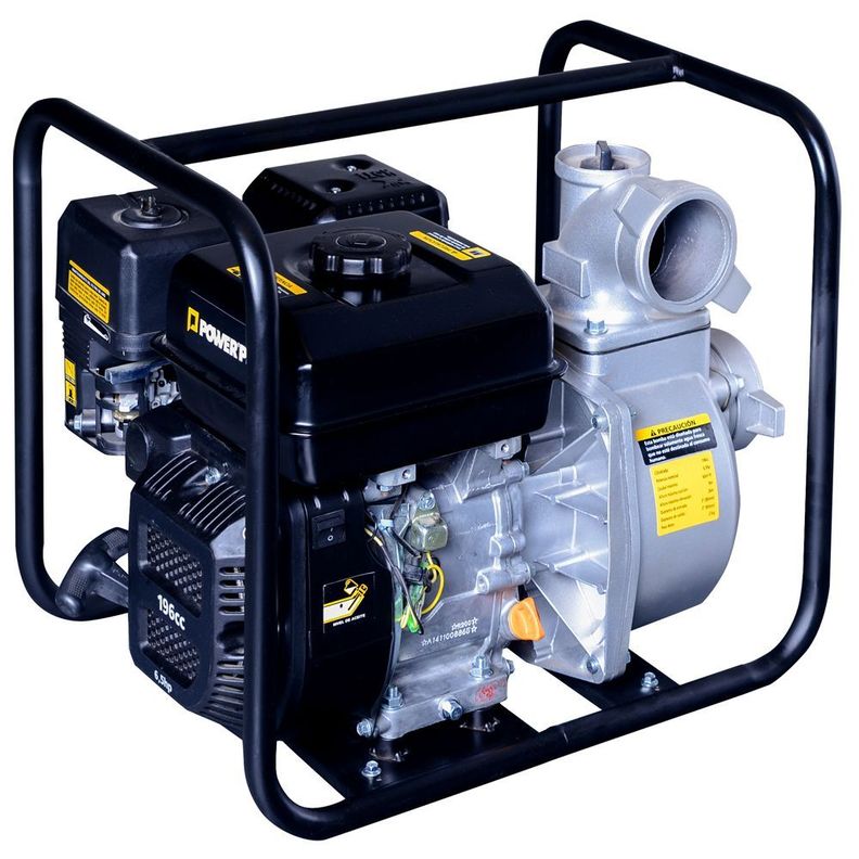 Motobomba Aguas Limpias 3" a Gasolina 5,4HP-0