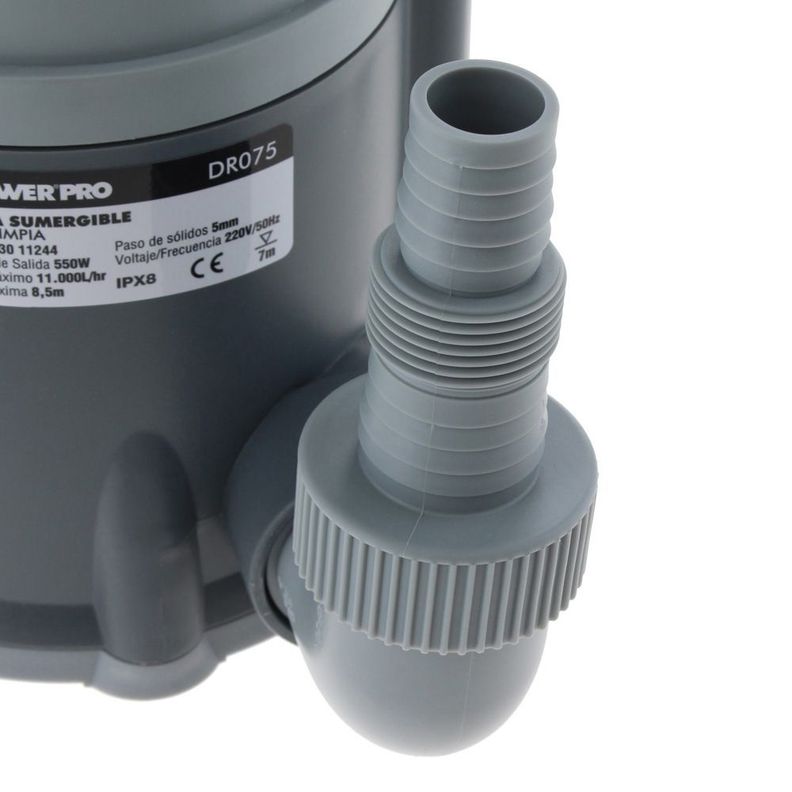 Bomba Sumergible 0,75HP Agua Limpia-4