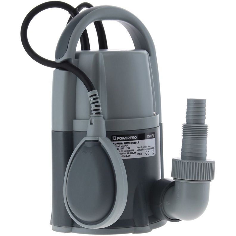 Bomba Sumergible 0,75HP Agua Limpia-0