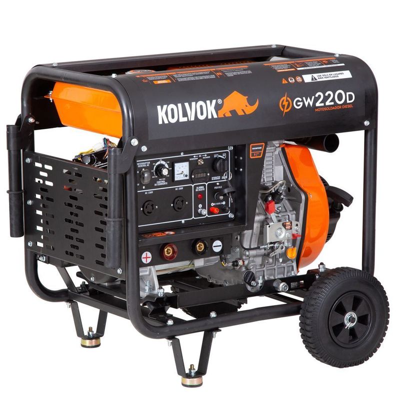Motosoldador Diesel 200A GW220D