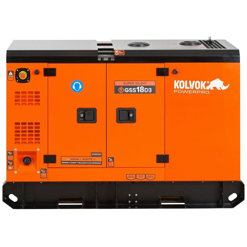 Generador Eléctrico Trif. Diesel 14.000W-1