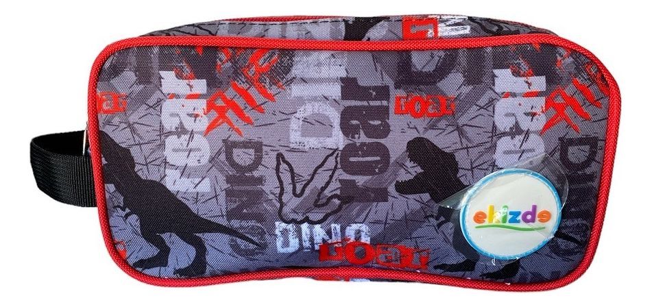 Mochila Con Ruedas + Lochera + Estuche Ekizde D1 -4