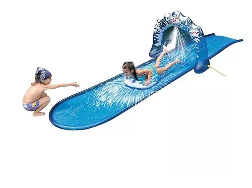 Tobogan Deslizante Acuatico Inflable Rociador 313-0