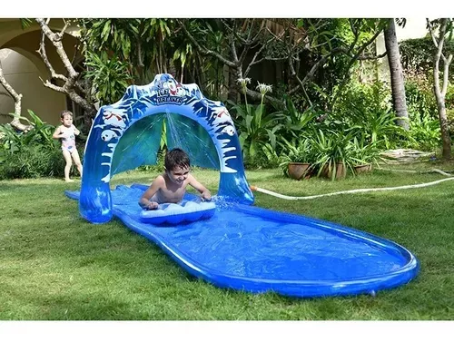 Tobogan Deslizante Acuatico Inflable Rociador 313-2