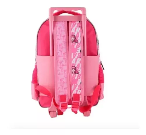 Pack Barbie Mochila Trolley +  Lonchera + Estuche-2