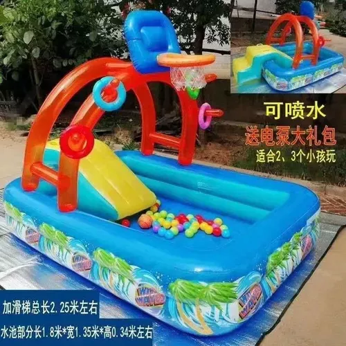 Piscina Inflable Parque Acuatico Tobogan 312-1