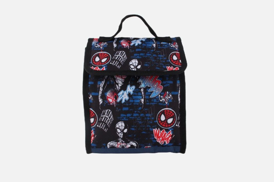 Pack Mochila Lonchera Estuche Botella Spiderman -2