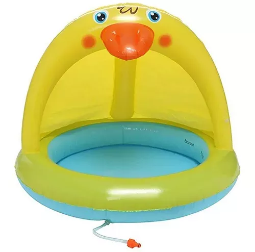 Sillon Inflable Rociador Bebe Piscina Pato 307 -3