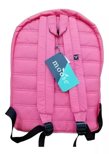 Mochila Parka Moose Pink Mate Urbana Porta Laptop -2