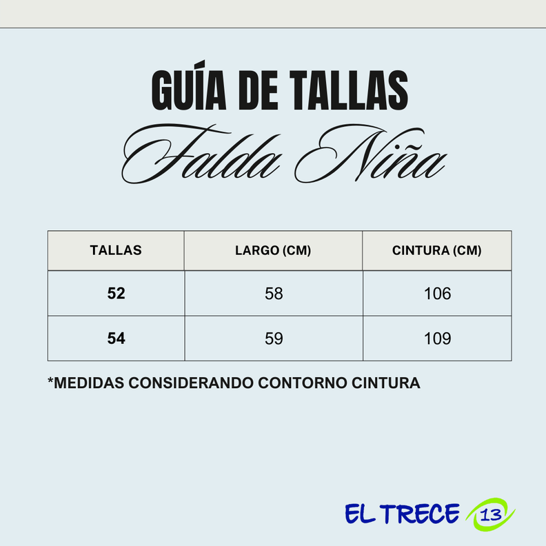 Falda Escolar Gris - Tallas 52 y 54-3