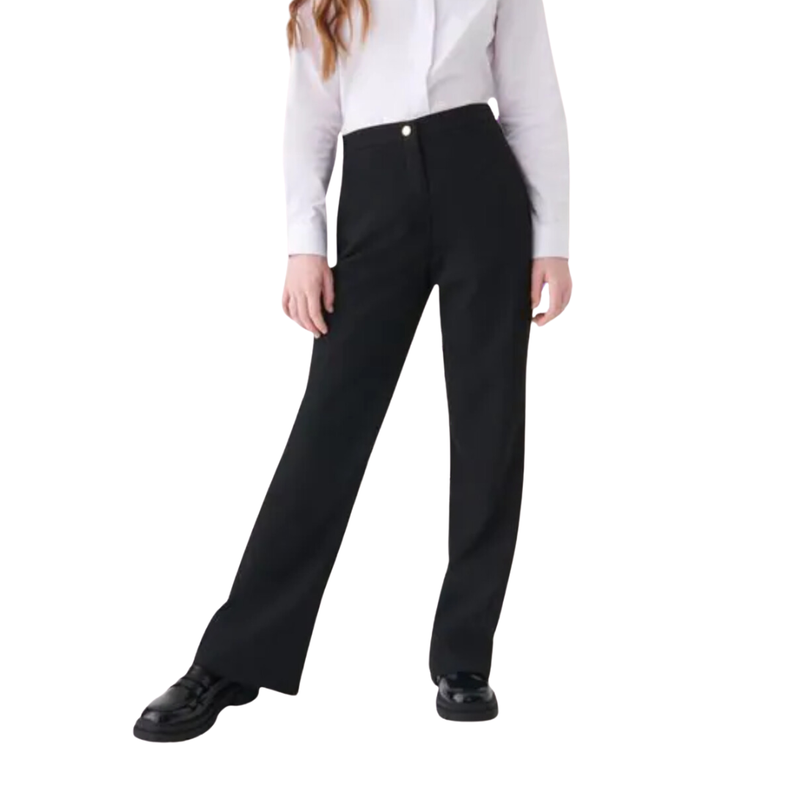 Pantalón Escolar Elasticado - Tallas Grandes 56 y 58-0