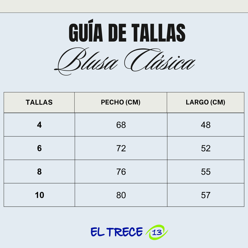 Blusa Escolar Clásica Niña -4