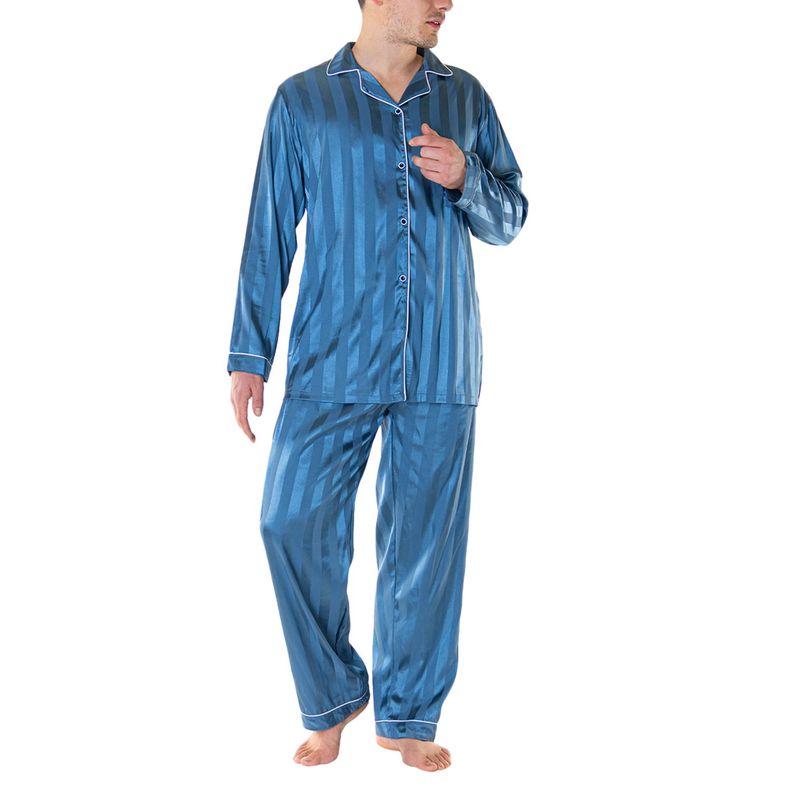 Pijama Satin Hombre 9192-1