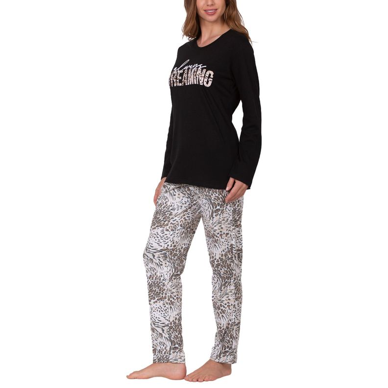 Pack Pijama Dreaming Mujer 8675 + Calcetín Sherpa A294-1