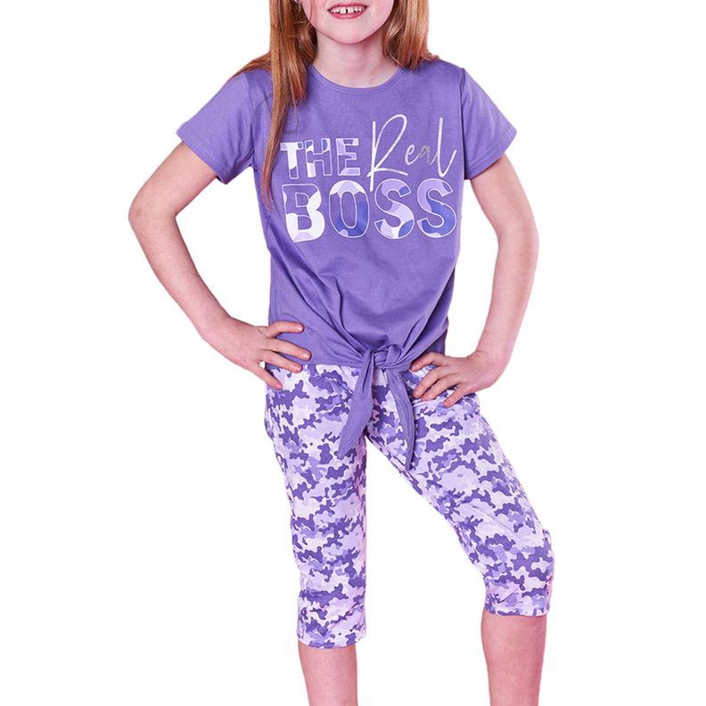 Pijama Capri Niña 7317-0