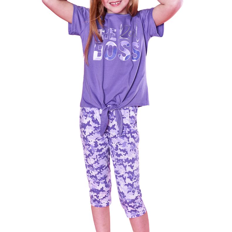 Pijama Capri Niña 7317-1