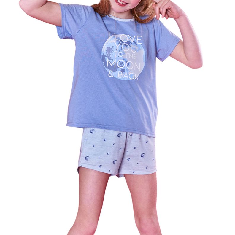Pijama Corto Niña 7311-1
