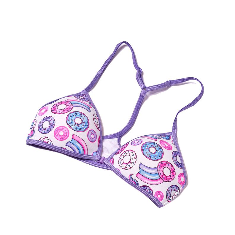 Sostén Algodón Spandex Niña 4555-1