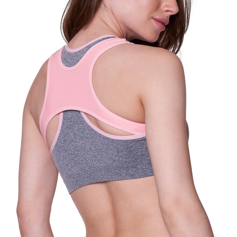 Sostén Peto Deportivo Fitness Seamless 3907-2