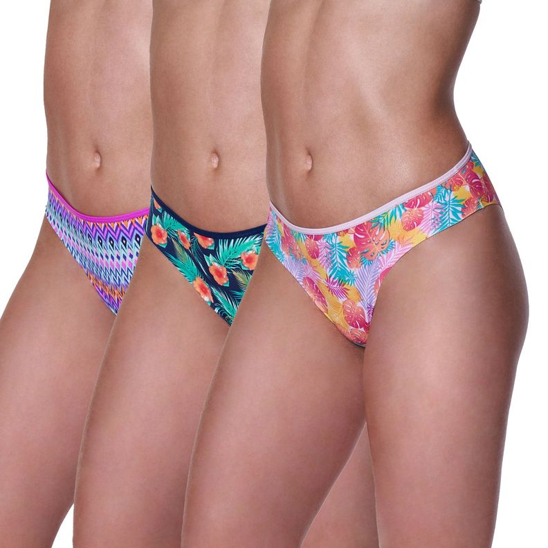 Pack 3 Calzones Bikini Microfibra 20562-0
