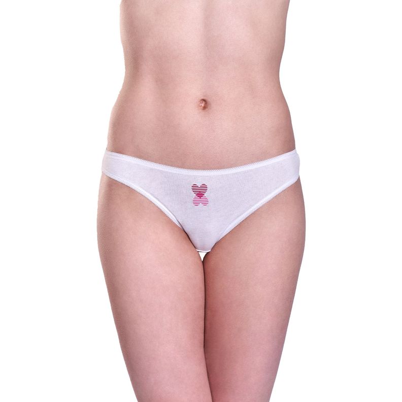 Pack 4 Calzones Bikini  Algodón 20458-3