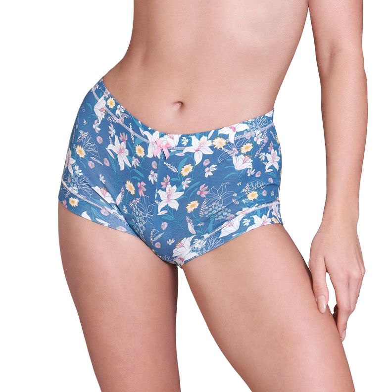 Calzón Pantaleta Estampada algodón Lycra Mujer 20527-1