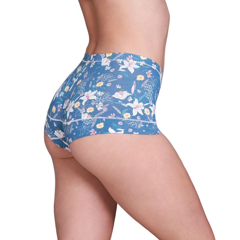 Calzón Pantaleta Estampada algodón Lycra Mujer 20527-2