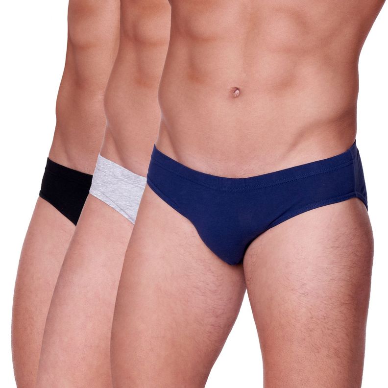 Pack 3 Slip Algodón Lycra 5409-0