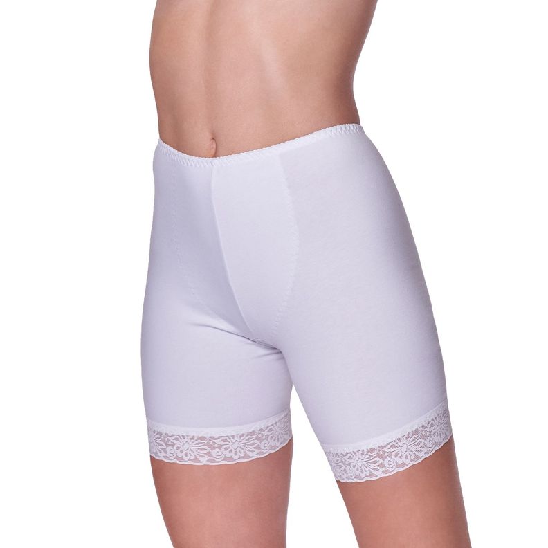 Calzón Algodón Lycra Refuerzo Abdominal Con Pierna 2066-0
