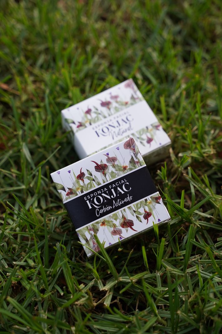 Esponja facial Konjac natural-1