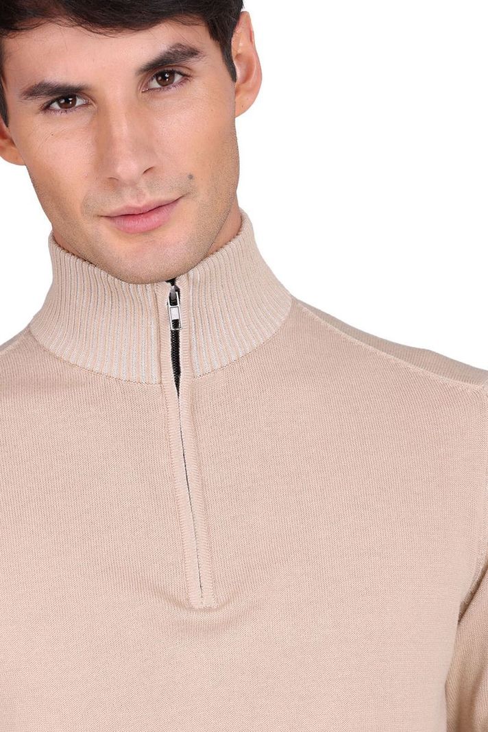 Sweater ARROW Chaleco Half Zipper Algoodon Regalo Hombre Trabajo Casual-3
