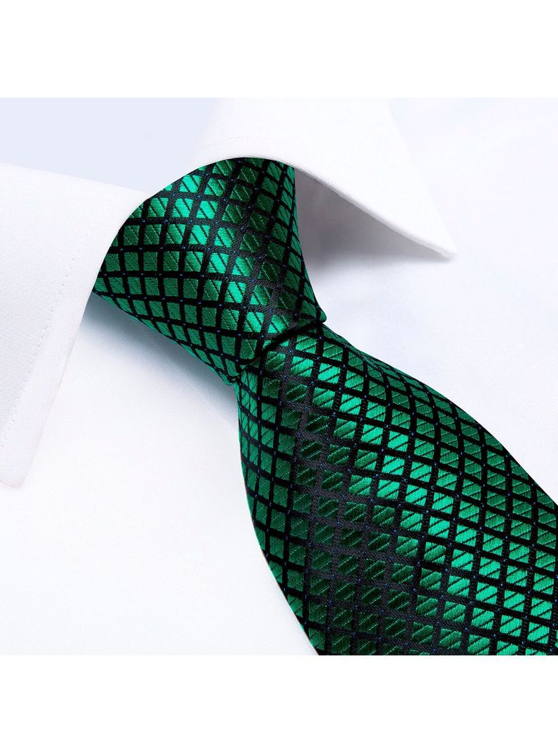 Set Corbata + Paño + Collera formal hombre. Modelo Reptile-2