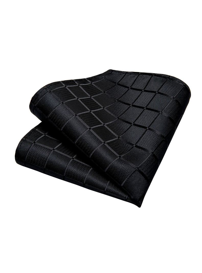 Corbata hombre + Paño + Collera formal hombre. Modelo Sangre Negra-3