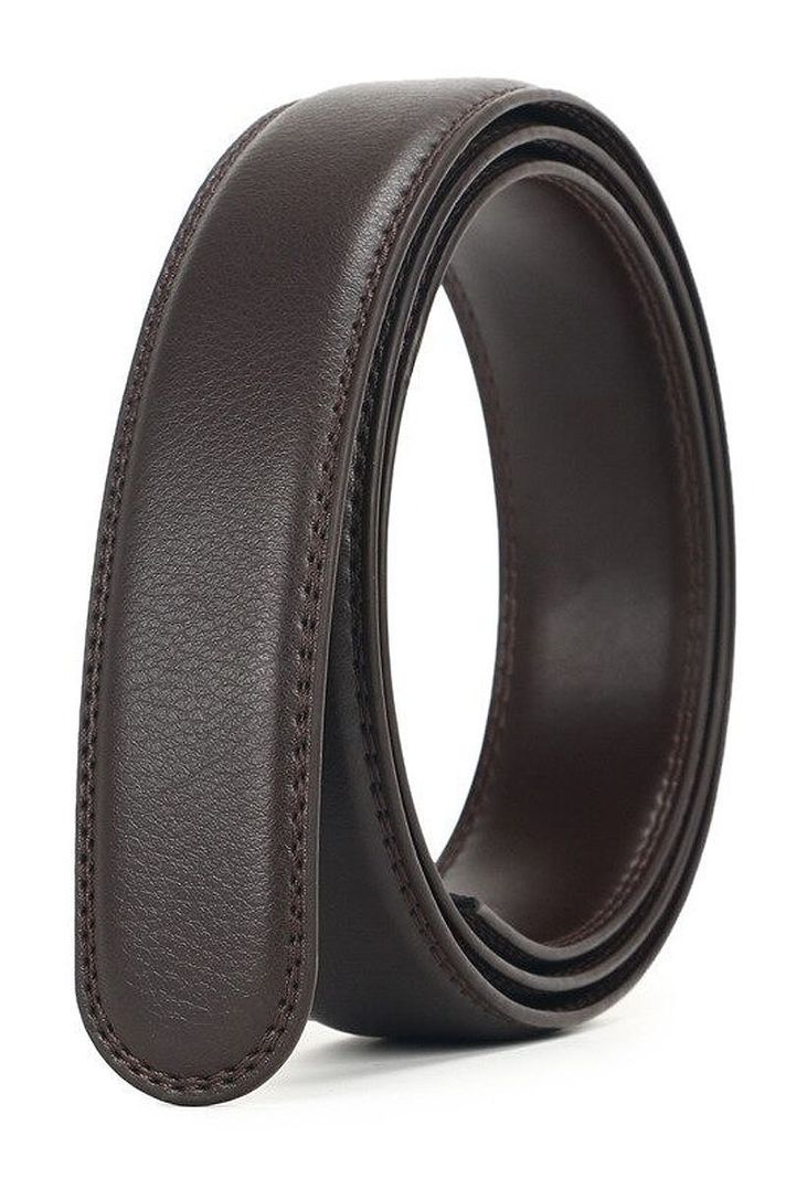 Cinturon ejecutivo automatico cuero café hombre. Cheng Black-3
