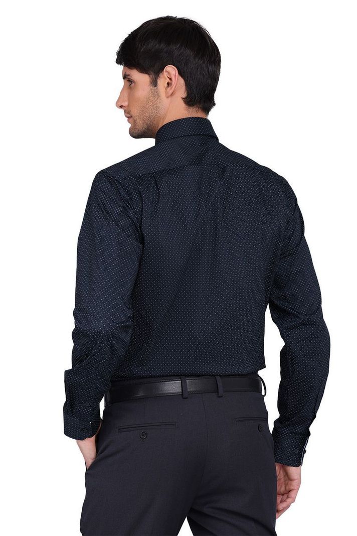 Camisa Formal Slim Fit ARROW Puntos Spandex Hombre Cuello Italiano Sin Bolsillo-2