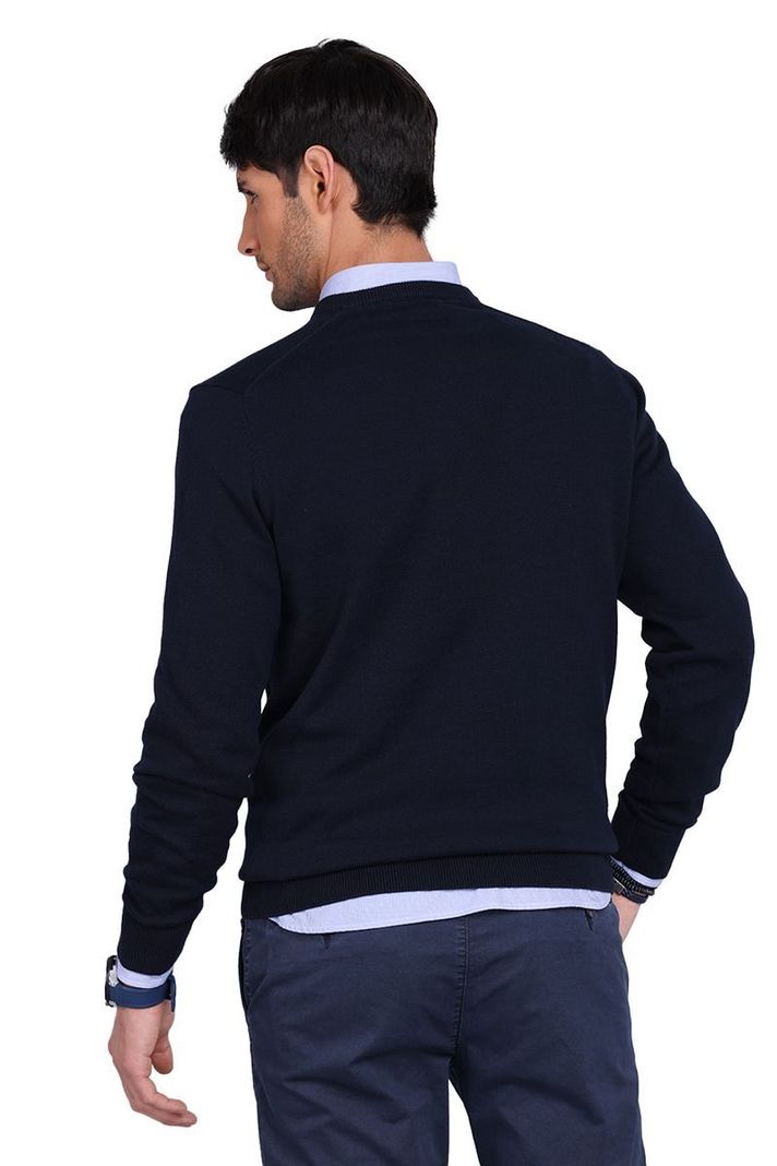 Chaleco Sweater Hombre Cuello V Manga Larga Semiformal Oficina ARROW-1