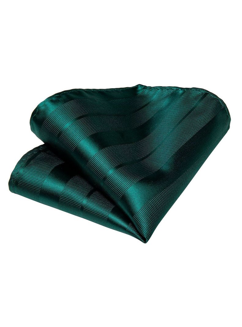 Set Corbata + Paño + Collera formal hombre. Modelo Emerald-3